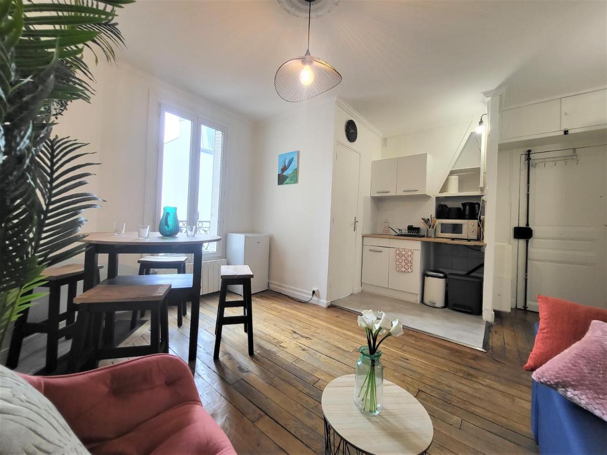 L'Oasis - Charmant Appartement Metro Porte D'Italie 勒·克里姆林·比塞特 外观 照片